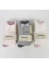 Omarı Yumuşak ve Renkli Bebek Külotlu Çorap Asortisi
