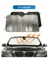 Katlanabilir Ön Cam Güneşlik Isı Önleyici Araç Perdesi Volkswagen Passat Peugeot 3008 Skoda Superb Nissan Qashqai
