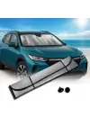 Katlanabilir Oto Ön Cam Güneşlik Isı Önleyici Araç Perdesi Toyota Corolla Fiat Egea Nissan Qashqai Volkswagen Passat