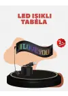 Kayan Yazı Destekli Rgb Led Reklam Paneli Usb İle Kolay Kurulumlu