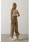 Kemer Pens Detaylı Pantolon - Haki