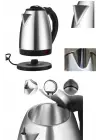 Kettle C F Tipi 220-240v Paslanmaz Çelik Elektrik Kablolu Otomatik Kapanma