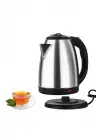 Kettle Su Isıtıcı C F Priz Uyumlu 220 - 240 V Paslanmaz Çelik Kablolu
