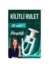 Kilitli Perde Düğmesi Perde Ruleti Perde Düğmesi 36 Adet