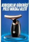 Kırışıklık Giderici Yüz Masaj Aleti Pilli Cilt Bakım Cilt Sıkılaştırma Derinlemesine Temizler