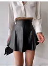 Kısa deri çan etek h26599