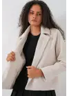 Kısa Kaşe Ceket 0725 - Ekru