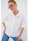Kısa Kol Gömlek 20312 - Beyaz