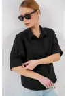 Kısa Kol Gömlek 20312 - Siyah