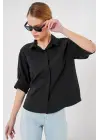 Kısa Kol Gömlek 20312 - Siyah