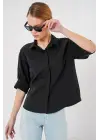 Kısa Kol Gömlek 20312 - Siyah