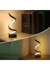 Kıvrımlı Spiral Gece Lambası