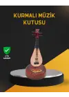 Klasik Ud Figürlü Melodili Müzik Kutusu Şık Hediyelik