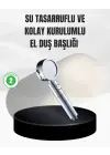 Kolay Montajlı 3 Modlu Yüksek Basınç Duş Başlığı