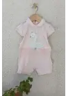 Kuğu Desenli Kız Tulum