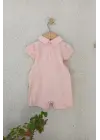 Kuğu Desenli Kız Tulum 3-6-9 Ay