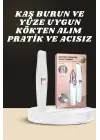 Kulak Burun Ve Yüz Epilasyon Aleti Ve Yüz Masaj Aleti İkili Cilt Bakım Seti
