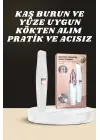 Kulak Burun Ve Yüz Epilasyon Aleti Ve Yüz Masaj Aleti İkili Cilt Bakım Seti
