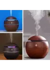Küre Model Akasya Renk Hava Nemlendirici – Ultrasonik Soğuk Buhar Makinesi, LED Işıklı Masaüstü Oda Nemlendirici