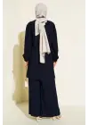 Lacivert Tunik Pantolon Alt Üst Takım 6663