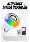 Lamba Hoparlör Ampül Görünümlü Renk Değiştirebilen Android Ve İos Uyumlu