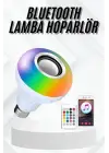 Lamba Hoparlör Ampül Görünümlü Renk Değiştirebilen Android Ve İos Uyumlu