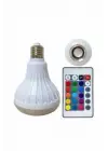 Lamba Hoparlör Ampül Görünümlü Renk Değiştirebilen Android Ve İos Uyumlu