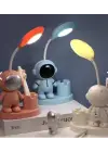 Led Astronot Masa Lambası Ve Kalemlik