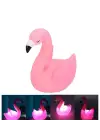Led Işıklı Flamingo Masa Lambası