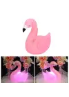Led Işıklı Flamingo Masa Lambası
