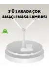 Led Işıklı Masa Lambası – Göz Yormayan, Kısılabilir Ve Esnek Başlıklı