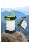 Led Lamba Kamp Lambası Hafif Taşınabilir Şarj Süreli Akordeon El Fenerli