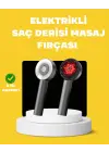 Led Teknolojili Elektrikli Saç Masaj Fırçası Mikro Akımlı