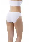 Omarı Dikişsiz Beyaz Bayan Slip Külot