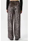 Trend Leopar Desen Pantolon