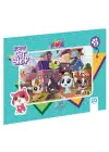 Omarı Eğlenceli 35 Parça Littlest Pet Shop Puzzle Oyunu