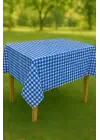 Masa Örtüsü & Piknik Örtsü -Raşel Kumaş 120 cm X 160 cm -Kare Desenli