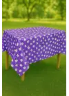 Masa Örtüsü & Piknik Örtsü -Raşel Kumaş 120 cm X 160 cm -Papatya Desenli