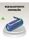 Mavi Taşınabilir Bluetooth Hoparlör Kompakt Tasarım Ve Güçlü Ses