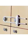 Omarı Güvenli ve Kolay Kullanımlı Bebek Dolap Kilidi