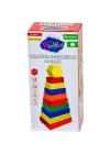 Omarı Renkli Dikdörtgen Kule Oyuncak