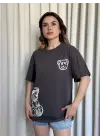 Omarı Sevimli Desenli Çocuk T-Shirt