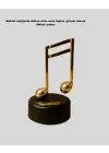 Melodious Music Altın Nota Figürlü Müzik Kutusu