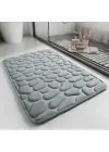 Memory Kaydırmaz Banyo Paspası Gri