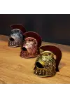 Metal Dekoratif Şövalye Miğferi