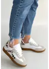Mier Beyaz Cilt Bağcıklı Spor Ayakkabı