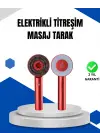 Mikro Akım Teknolojili Elektrikli Saç Masaj Fırçası Yağ Uygulamalı
