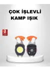 Mini Led Anahtarlık Fener – Şişe Açacağı, Tornavida, Düdük Ve Usb Şarj Özellikli