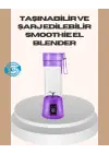 Mini Taşınabilir Blender 380ml Usb Şarjlı Detoks Smoothie Hazırlayıcı