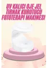 Mini Taşınabilir Kalıcı Oje Jel Tırnak Kurutucu Fototerapi Makinesi